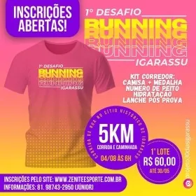 1ª DESAFIO RUNNING - 2024