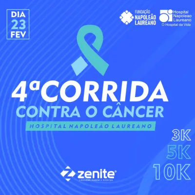 4ª CORRIDA CONTRA O CÂNCER  - FUNDAÇÃO NAPOLEÃO LAUREANO