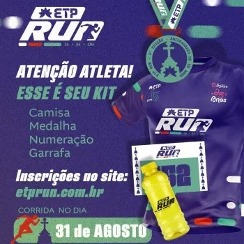 2ª CORRIDA ETP RUN - 2025