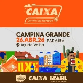 CAIXA | Corridas pelo Nordeste 2026 - Campina Grande-PB