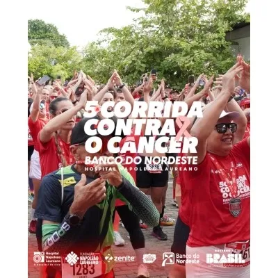 5ª Corrida Contra o Câncer reúne 3.500 atletas em manhã de superação e solidariedade