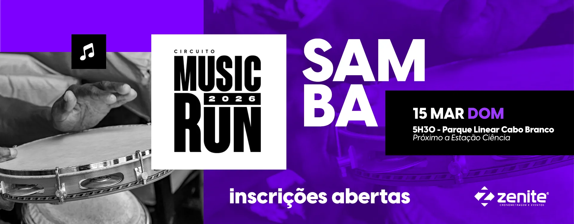 Circuito Music Run 2026  - Samba
